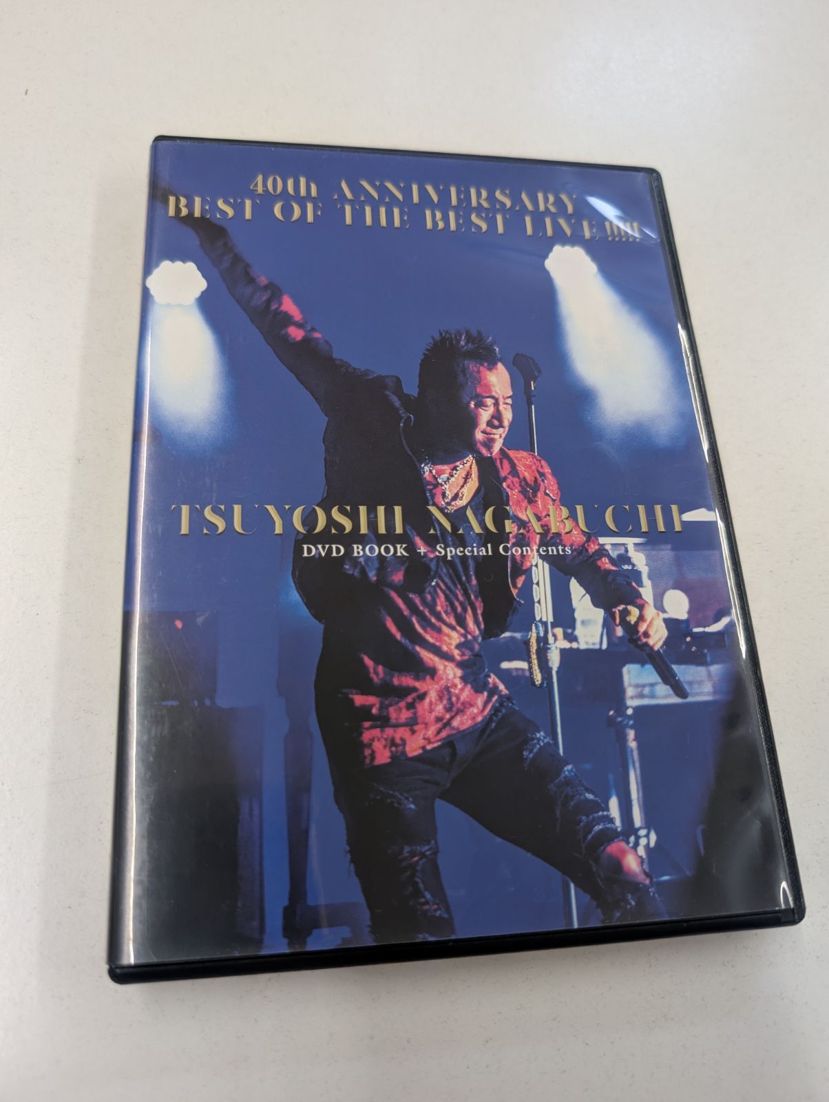 長渕剛 40th ANNIVERSARY BEST OF THE BEST LIVE!!! DVD 管理7M9