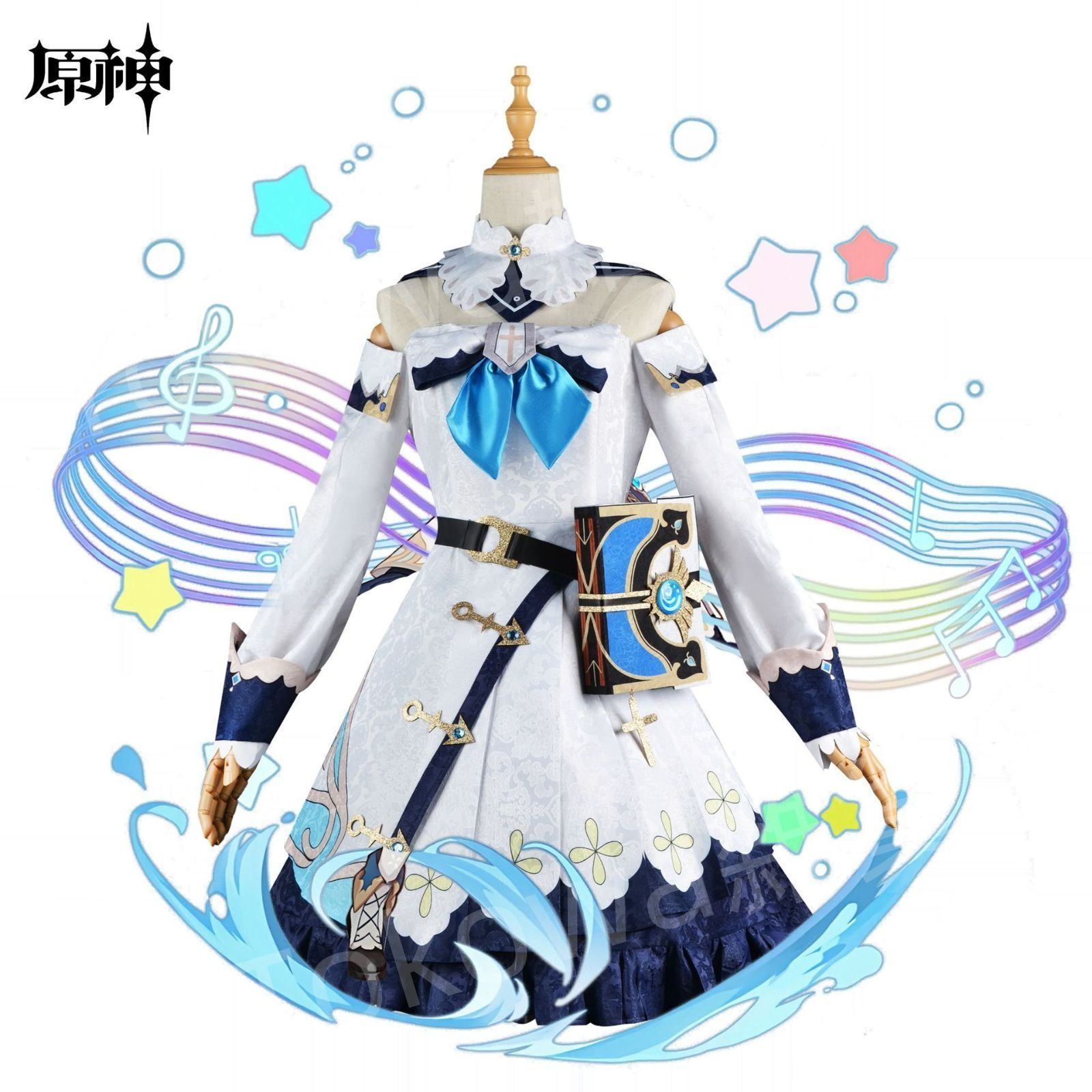 原神バーバラコスプレ衣装フルセット難あり 原神 バーバラ コスプレ 衣装 セット
