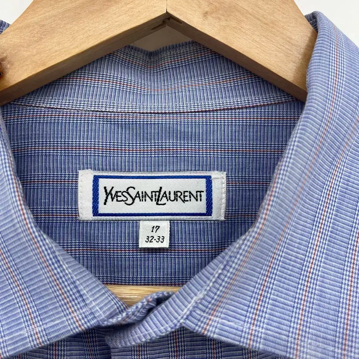 YSL YVES SAINT LAURENT イヴ サンローラン 青 長袖 シャツ WWW_ANDERSSEN-YACHTING_DE