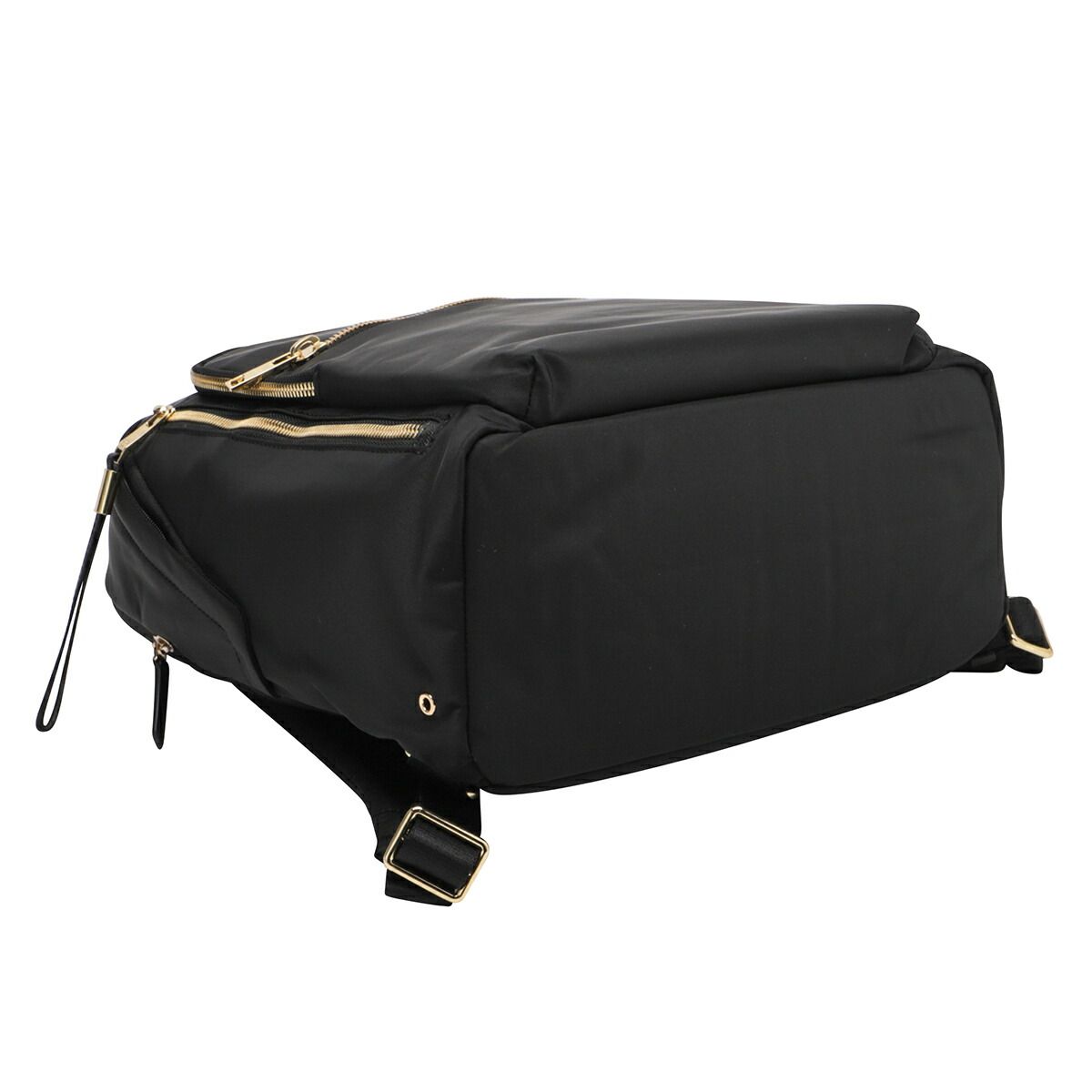 TUMI ホールジー ヴォヤジュール リュックサック ブラック ゴールド VOYAGEUR 「ホールジー」バックパック ブラック/ゴールド｜TUMI