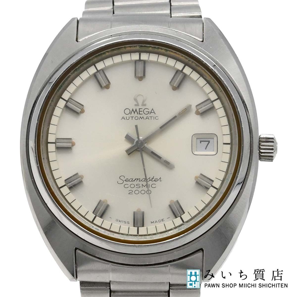 稼働品オメガシーマスターコスミック2000腕時計メンズ自動巻き