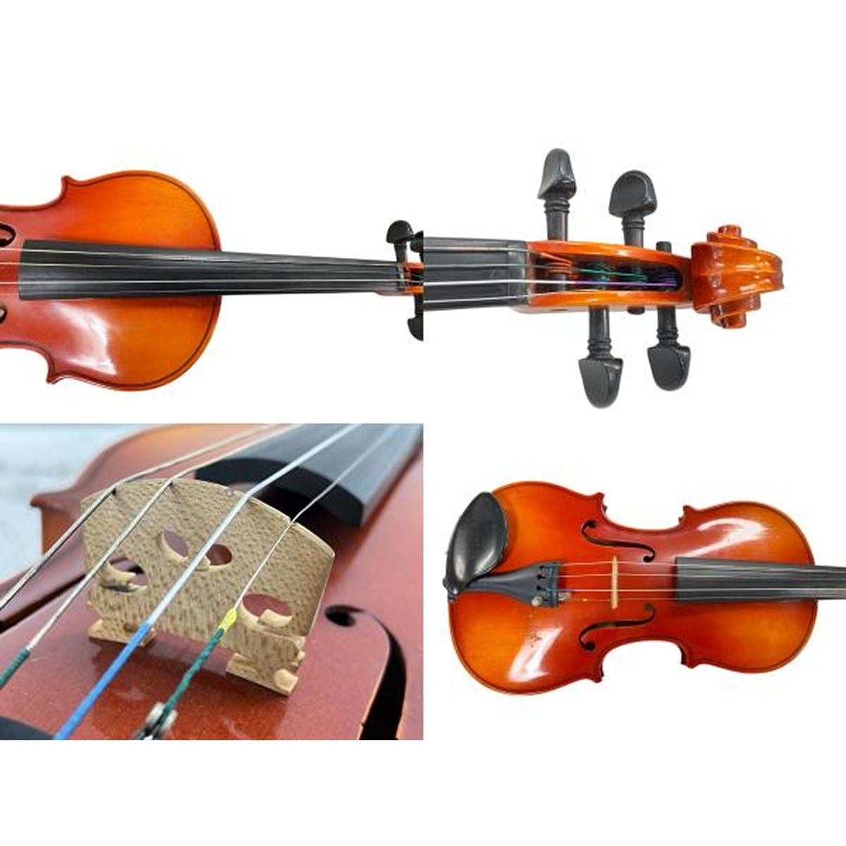 SUZUKI 鈴木バイオリン 3/4 No.300 Anno1983 新品弦弓付 SUZUKI No.300 3