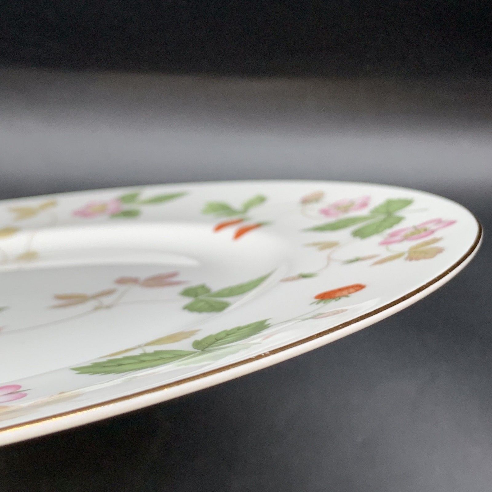 P403 WEDGWOOD ワイルドストロベリー ディナープレート R4406 直径約
