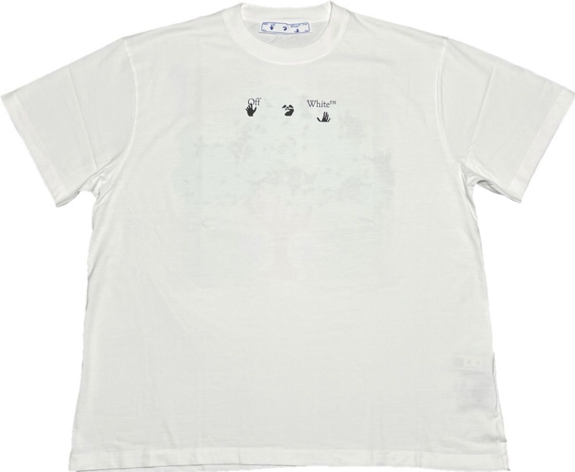 S 美品 キムタク OFF-WHITE ARROWS Tシャツ オフホワイト - メンズファッション