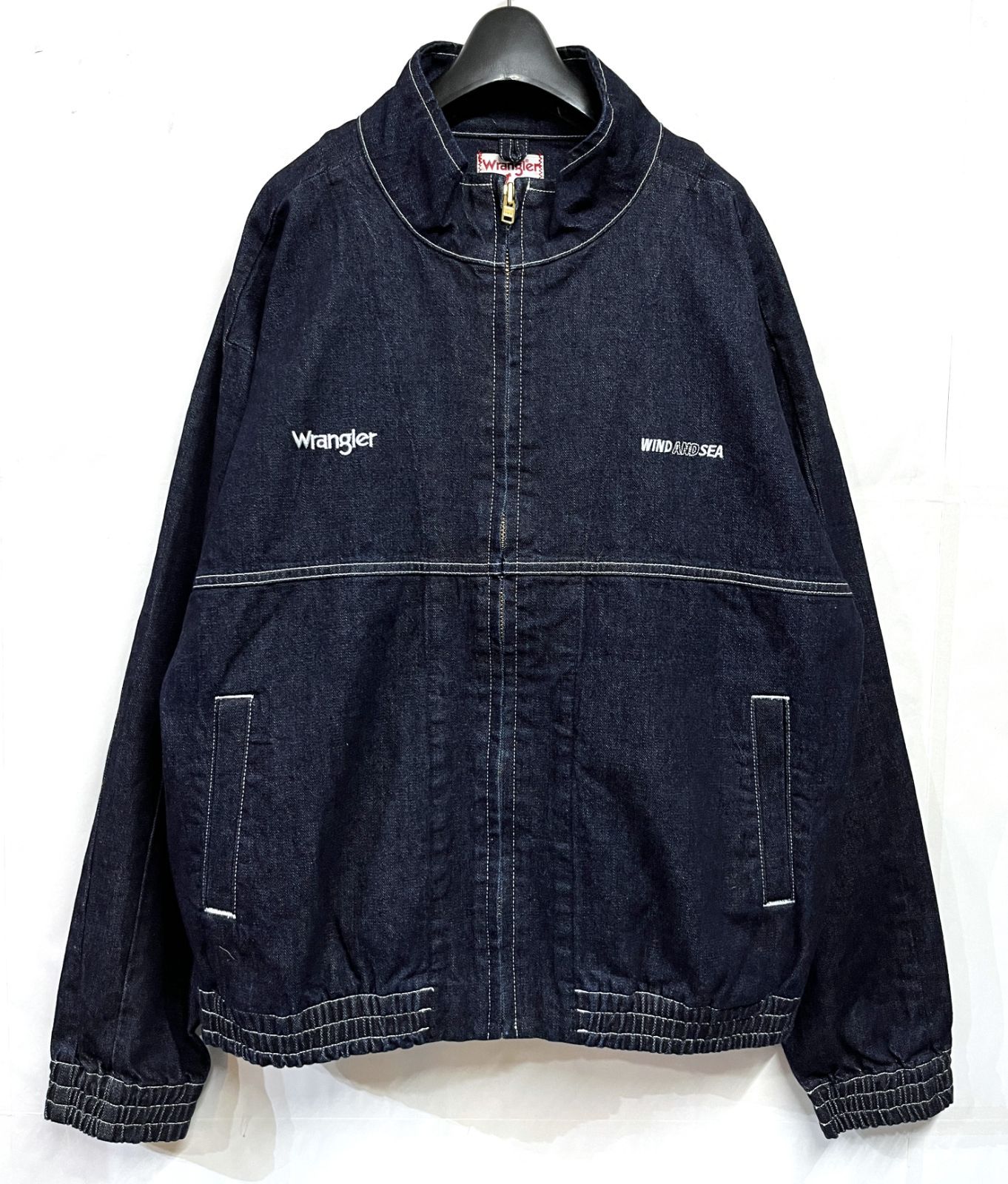 WRANGLER × WDS WIND AND SEA｜ラングラー ウィンダンシー DENIM TRACK JACKET デニムトラックジャケット Gジャン