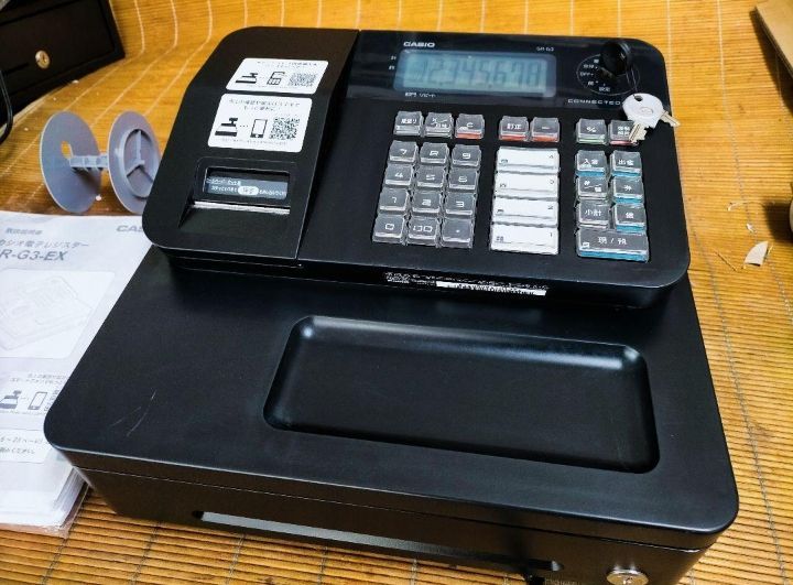 カシオレジスター SR-G3EX スマホ連携売上管理 送料無料 900207