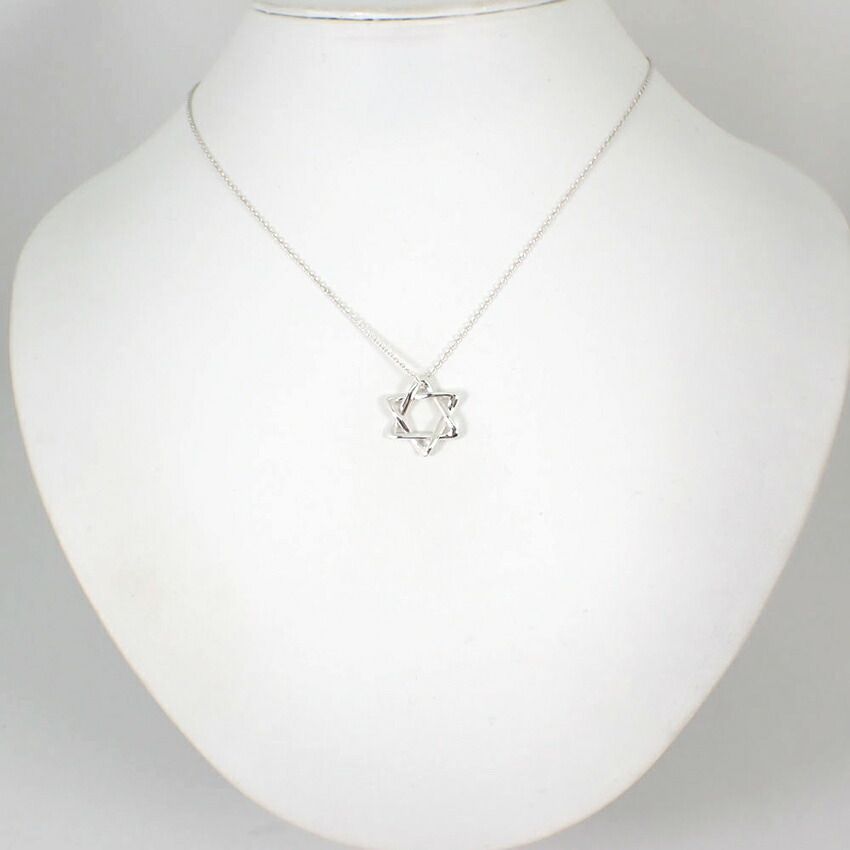 ティファニー 925 スターオブダビデ ペンダント/ネックレス//g511-21  