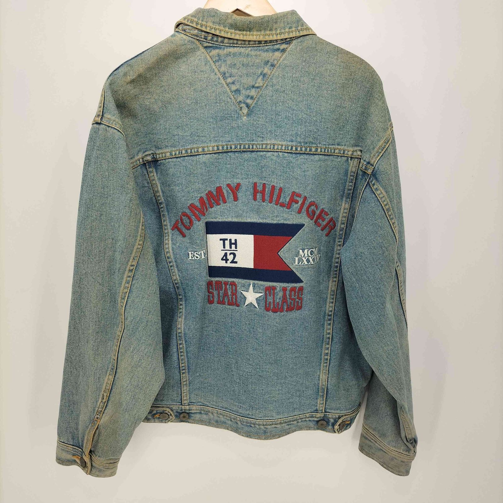 トミーデニムジャケット Tommy Jeans デニムジャケット Lサイズ Tommy 