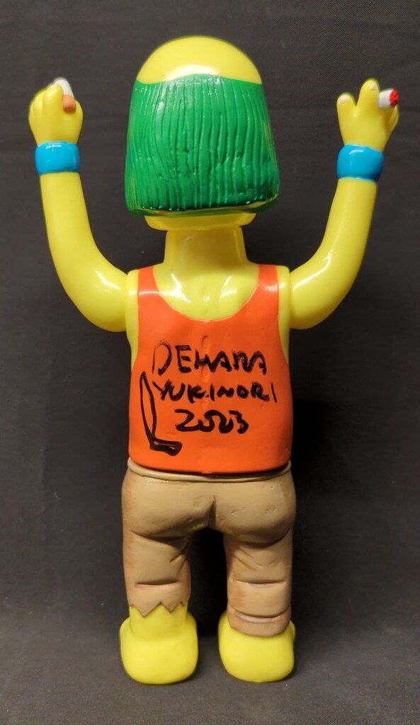 ホームレスアクションフィギュア デハラユキノリ モクさん 雷 GID ソフビ ホームレスアクションフィギュア デハラユキノリ モクさん 雷 GID ソフビ