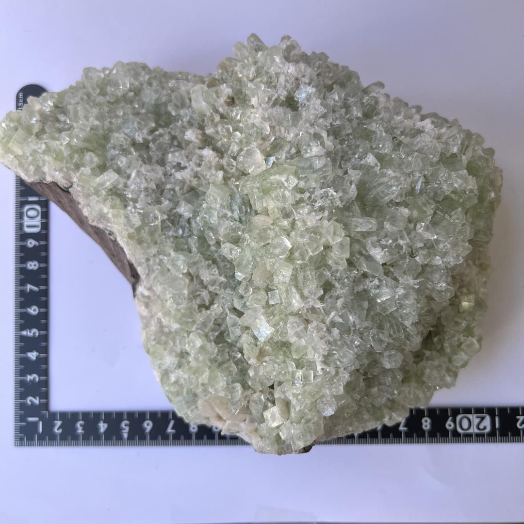 グリーンアポフィライト 40g グリーンアポフィライト 鉱物標本