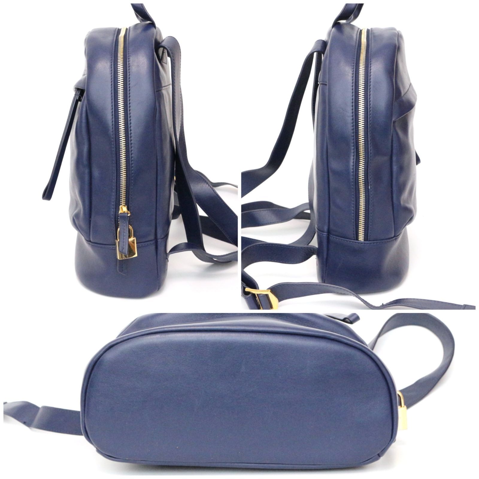 【美品】ウォントレスエッセンシャルデラヴィ本革リュック／バックパック ウォントレスエッセンシャルデラヴィ リュック バックパック