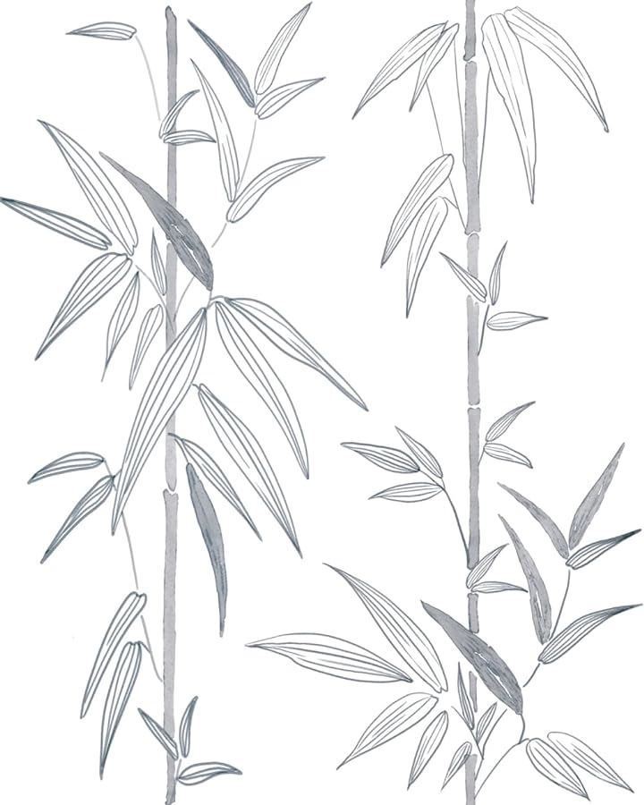 Homya 壁紙シール 剥がせる壁紙 防水 草木柄 DIYシール PVC 10m ウォールステッカー 透けない( YZ，  44cmx10m)