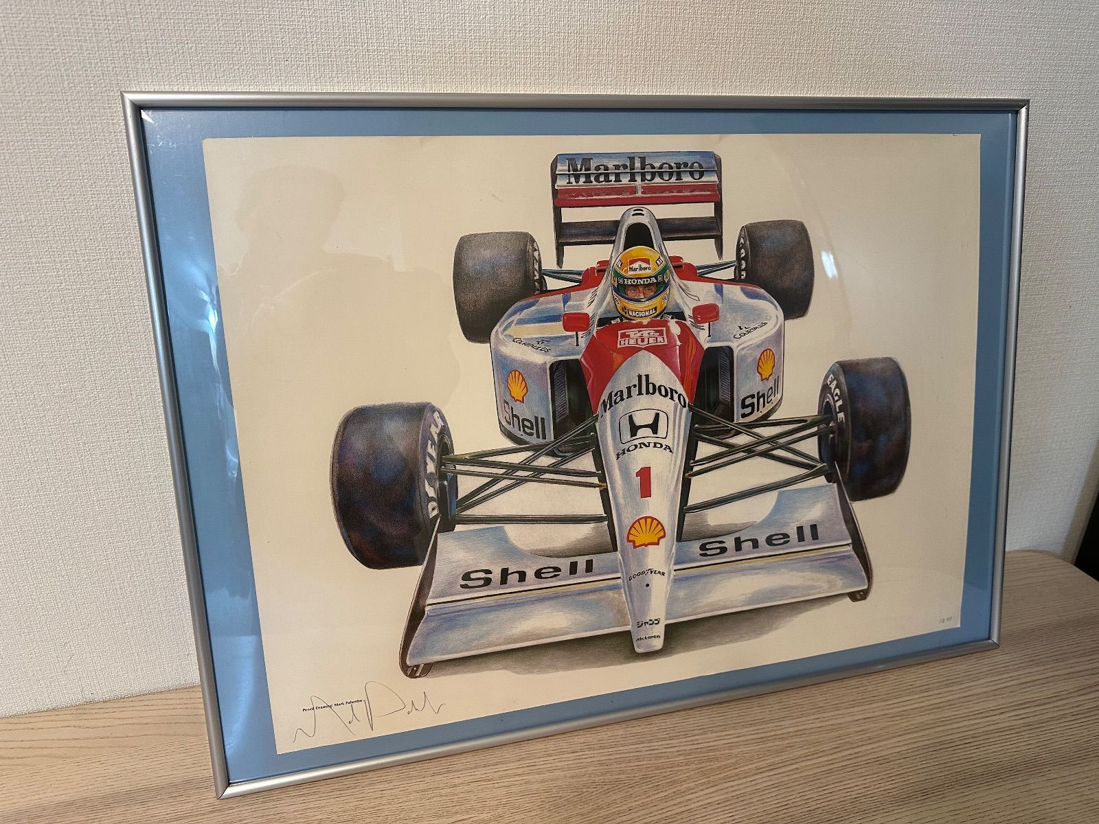 F1 モナコGP 1994 オフィシャルポスター アイルトン・セナ