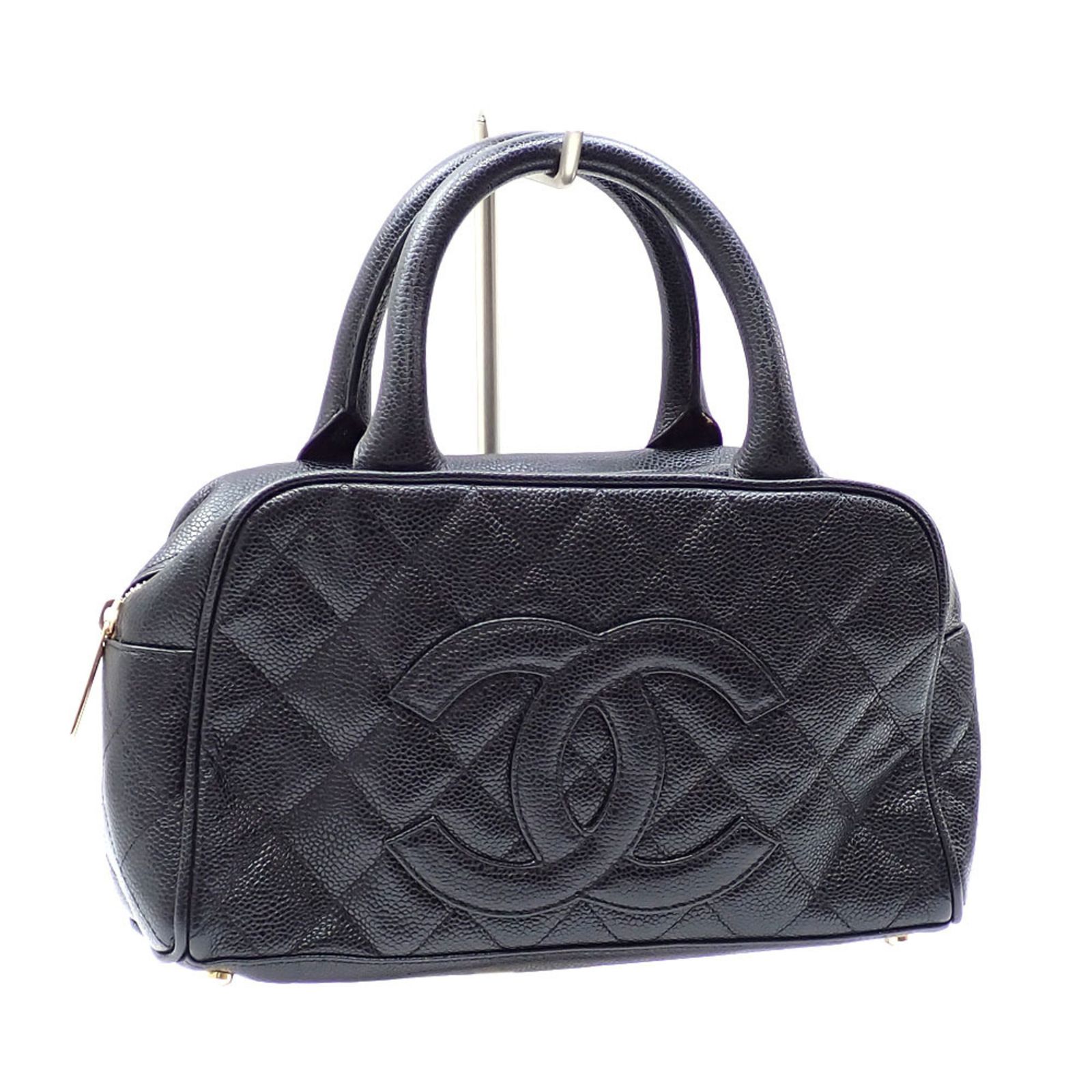 シャネル Chanel シャネル レディース ブラック 黒 キャビアスキン A20997 ハンド ココマーク A2243663