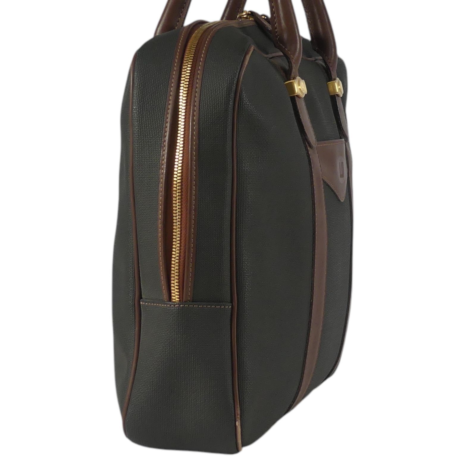 dunhill ダンヒル ビジネスバッグ ブリーフケース レザーコンビ