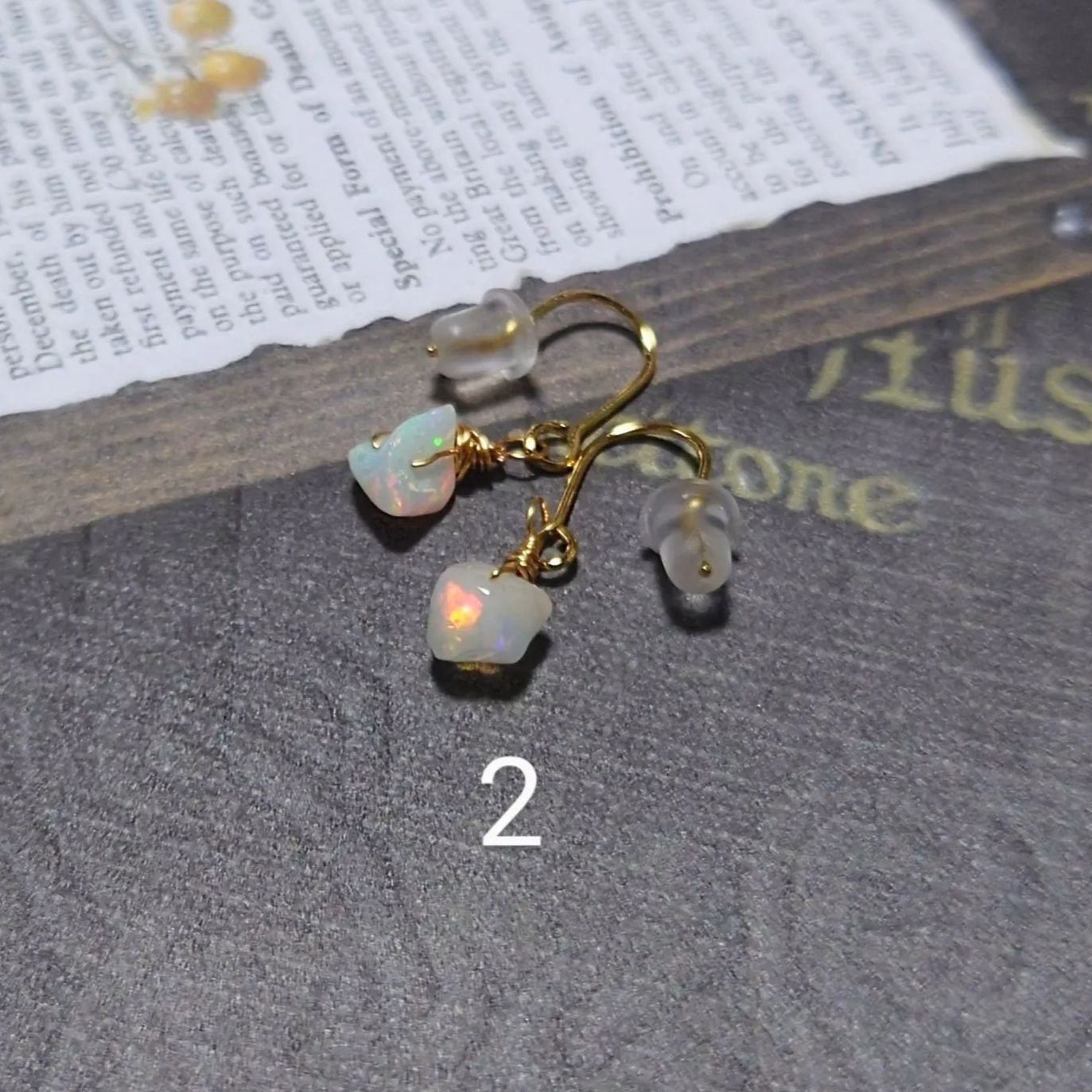 水晶 ラフロック ピアス ネックレス チャーム 503 714 715 エンジェル