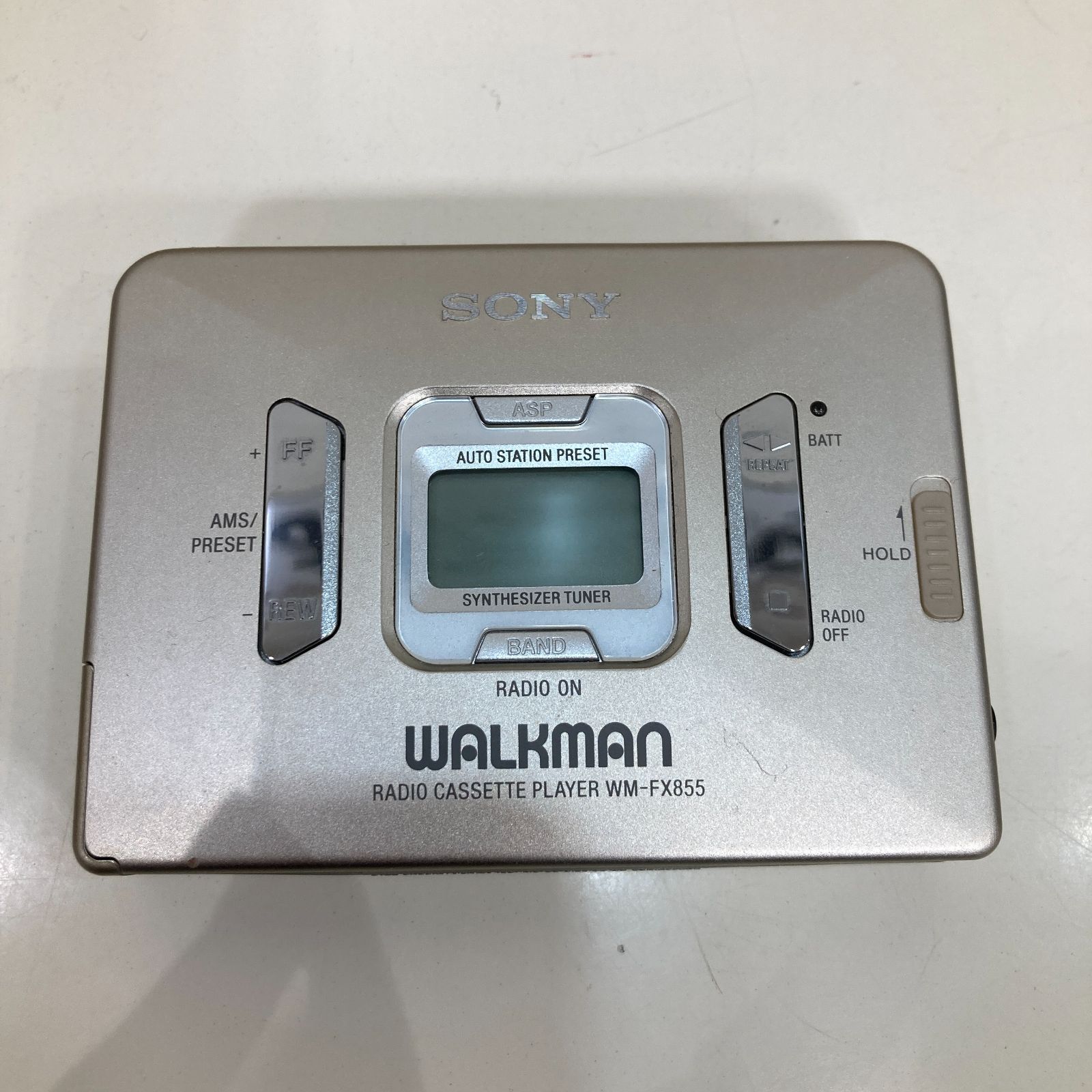 A【ヴィンテージ】SONY WALKMAN ウォークマン WM-FX855 ラジカセ 