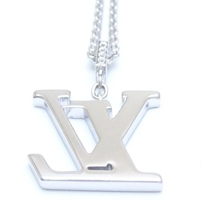ルイヴィトン　パンダンティフLVGMネックレス　Q93670　K18WG　ダイヤ 楽天市場】ルイ・ヴィトン LOUIS VUITTON ネックレス パンダンティフ
