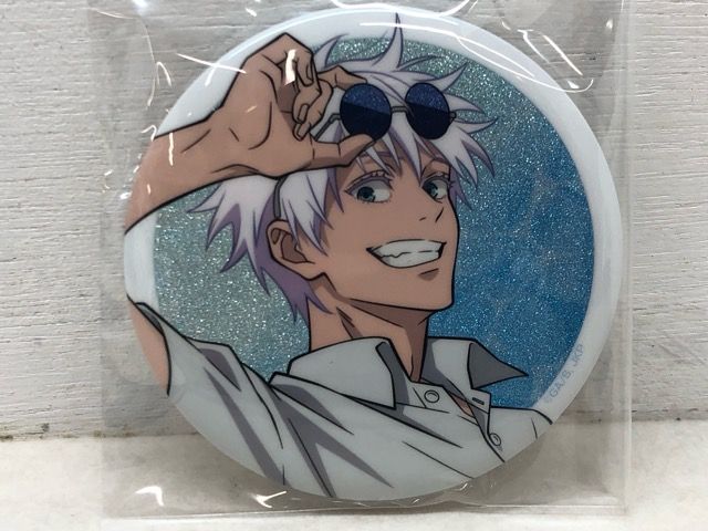 未開封☆セガ ラッキーくじ E賞 五条悟 缶バッジ 2個セット 【P3647