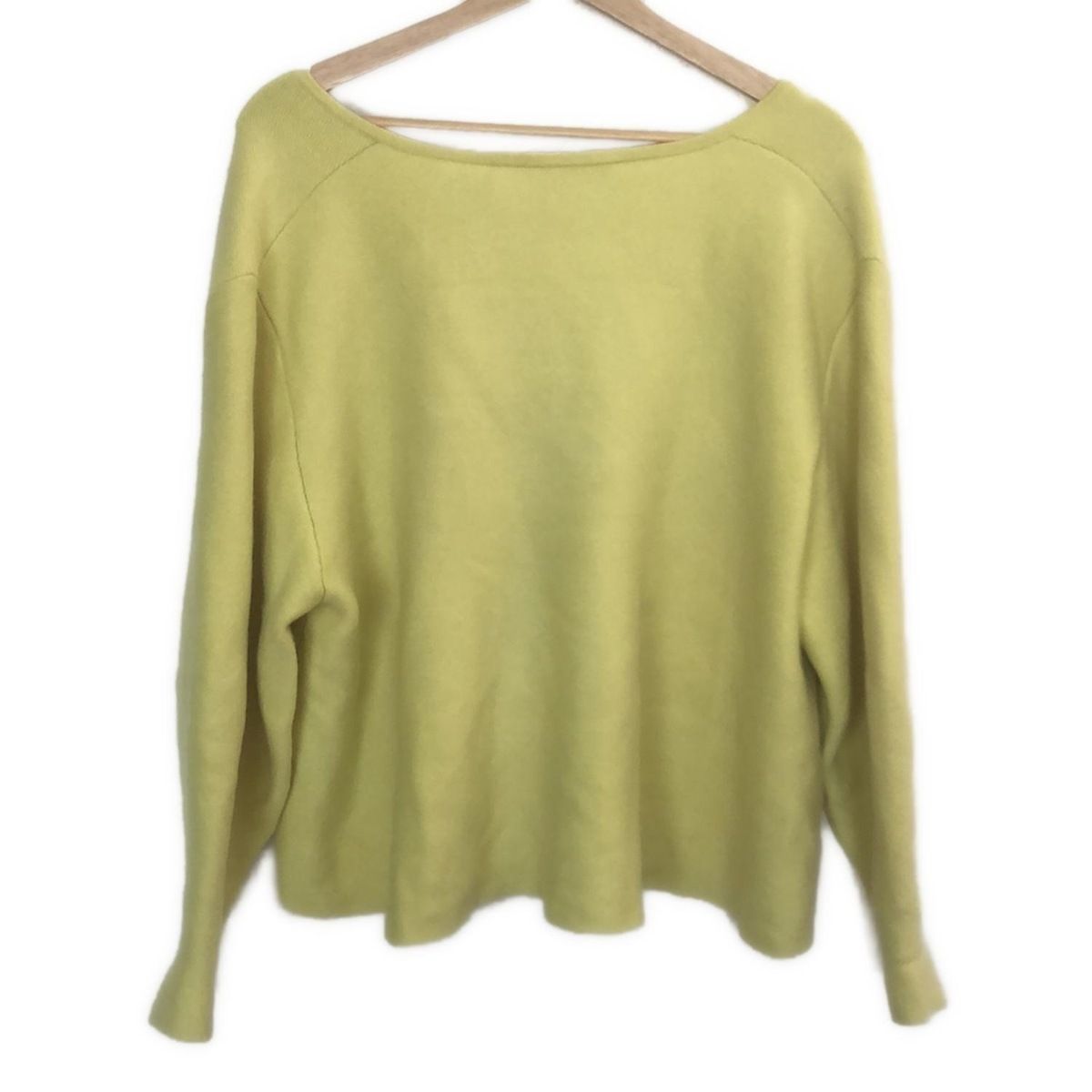 MYLAN(マイラン) 長袖セーター レディース - ライトイエロー Vネック  