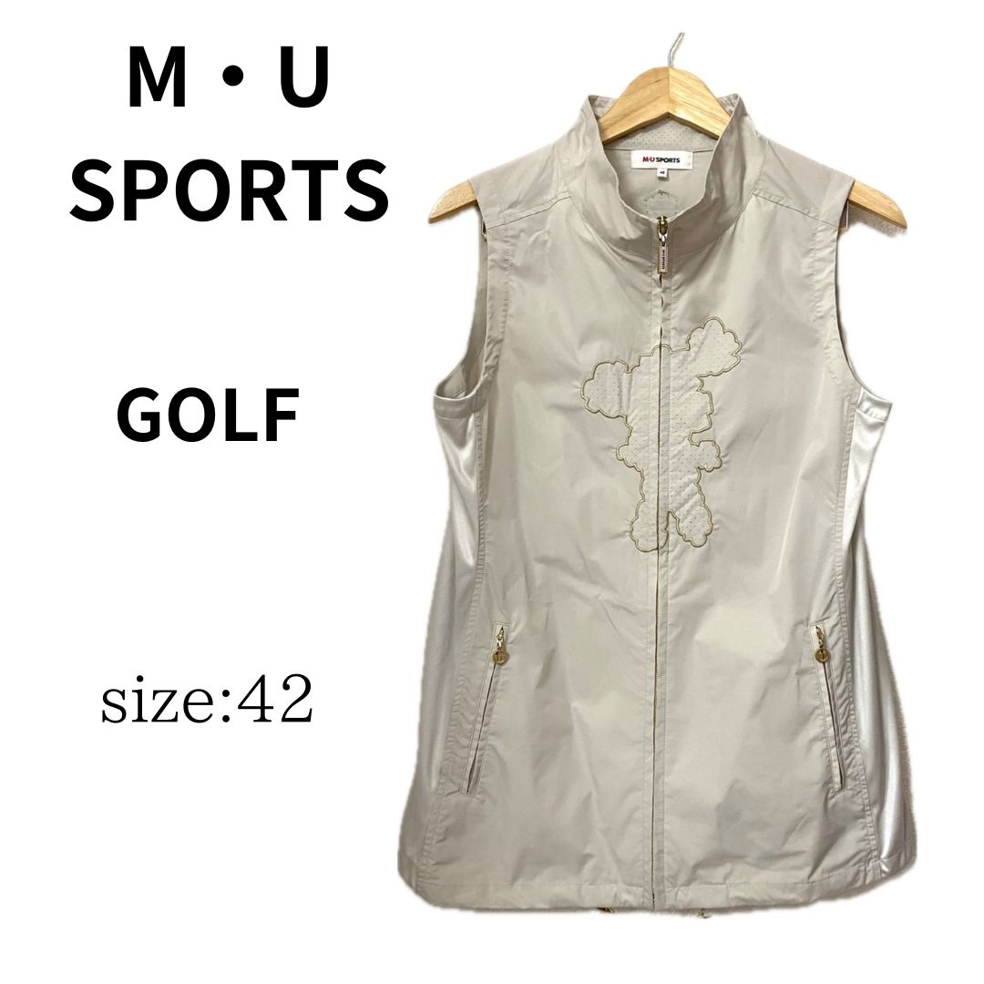 MU SPORTS エムユースポーツ ロング ベスト ゴルフ