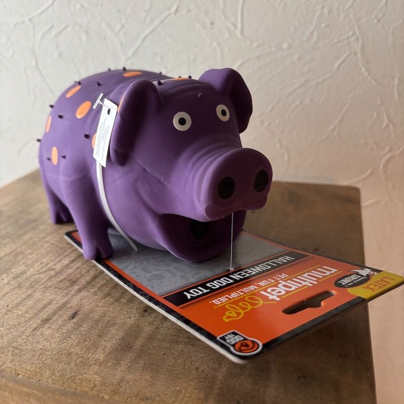 ラテックスグランティングピッグMULTIPET Grunting Pigs 9"