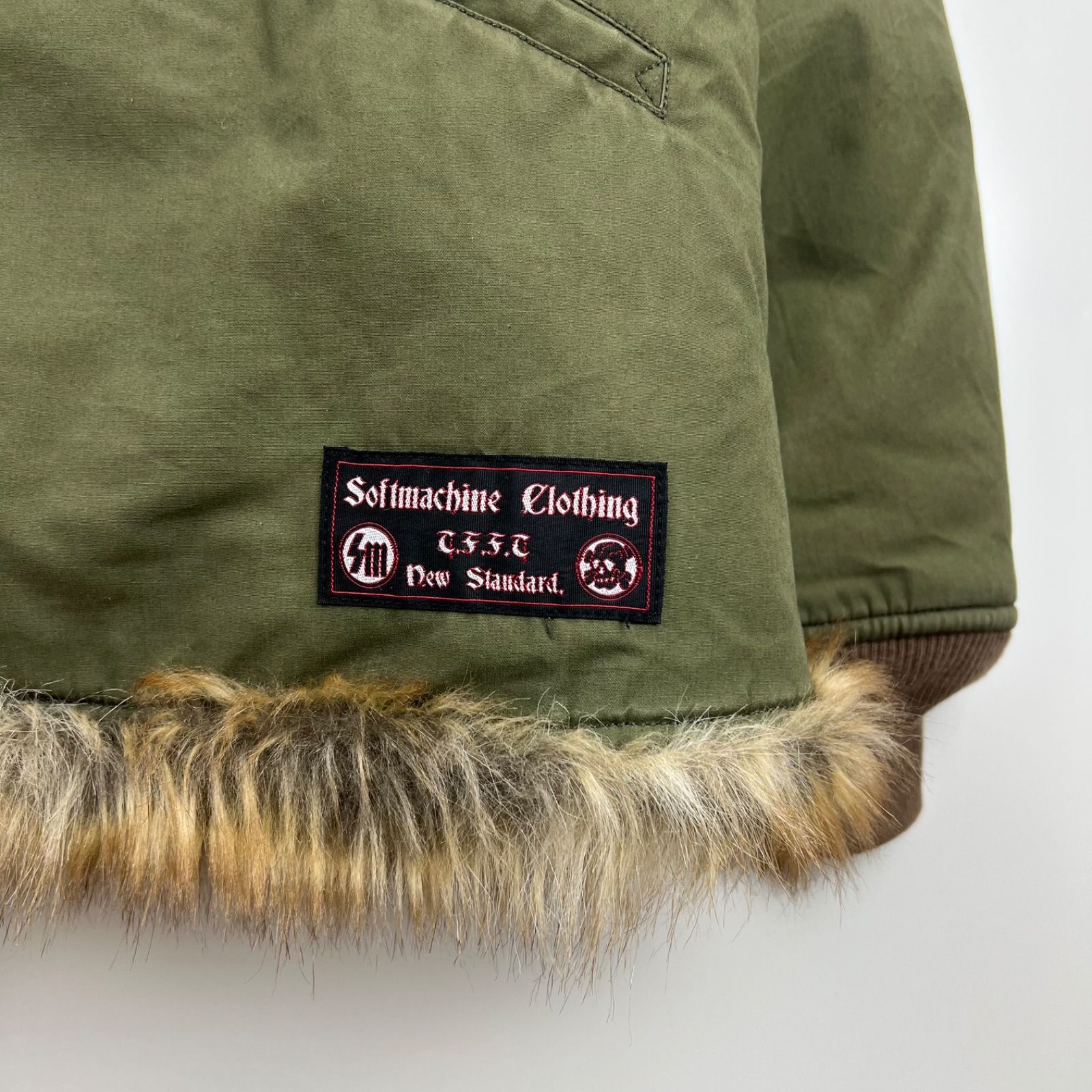 SOFTMACHINE NORMANDY PARAFFIN WEATHER M-43 LINNER TYPE JACKET M SM