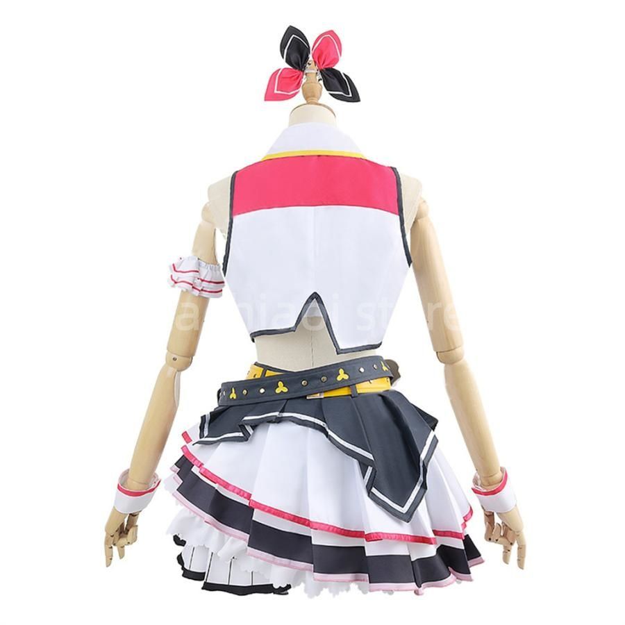 運 プロジェクトセカイ カラフルステージ feat.MORE MORE JUMP 桃井 愛莉 ももい あいり 風 コスプレ衣装 イベント 演出服 変装 二次会 COS