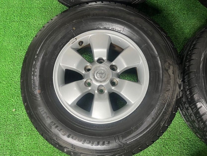 管理番号 247-37】 トヨタ ハイラックスサーフ 純正 ホイール 16×7J +11 PCD 139.7-6H グッドイヤー 265/70R16  ランクル 等 - メルカリ