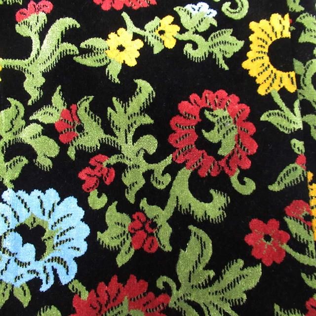 STUSSY FLORAL JACQUARD VELOUR PANTS 21AW