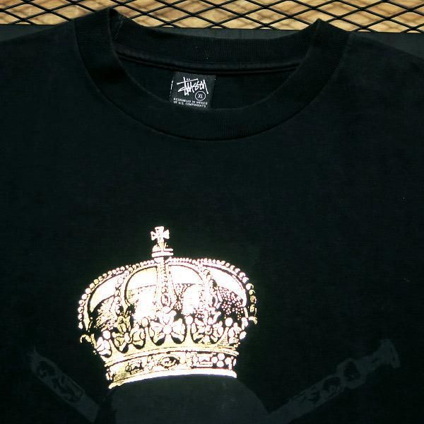 Stussy Tシャツ Mサイズ 黒 代官山チャプト 13周年記念 限定 STUSSY ステューシー x FRANK151 フランク DAIKANYAMA 13TH