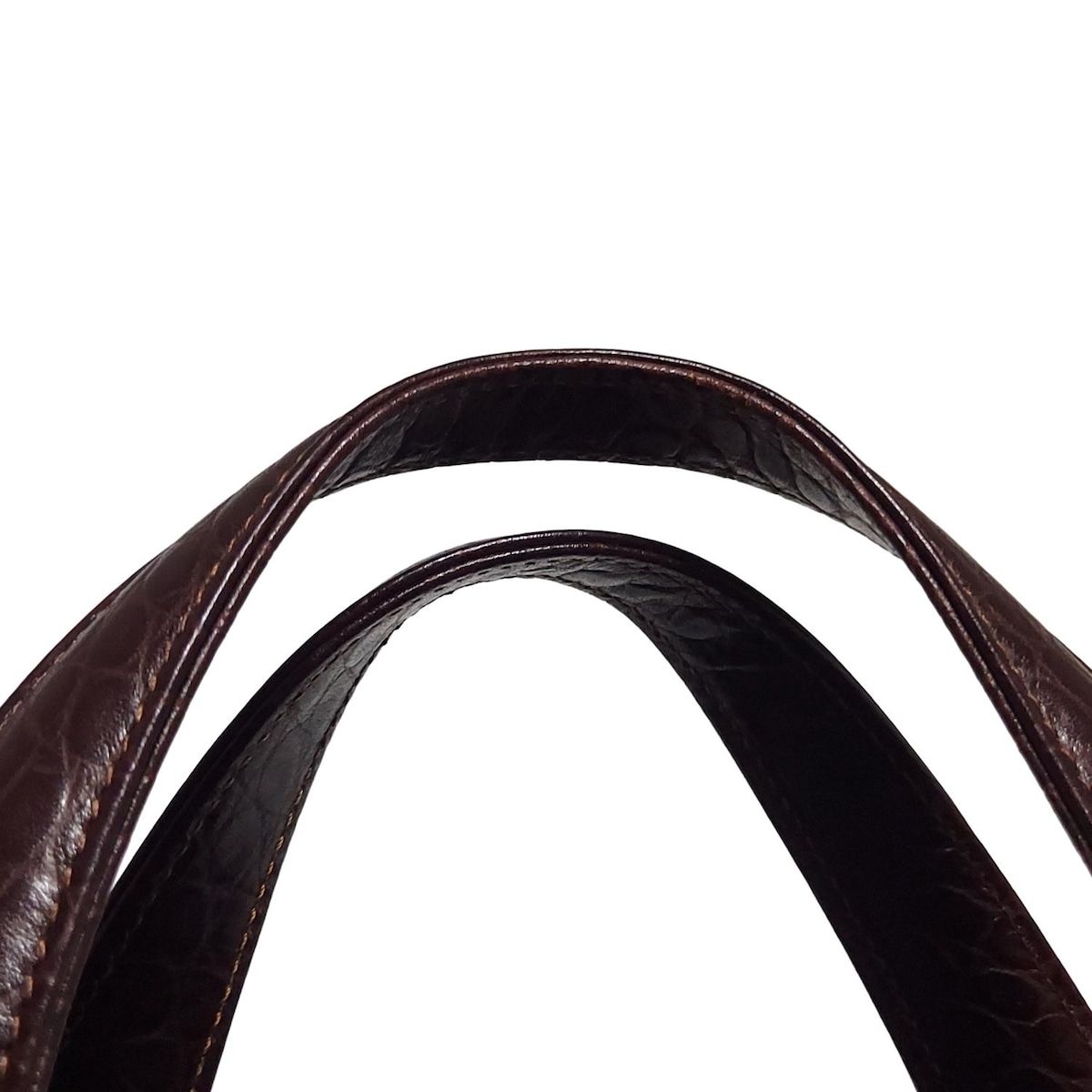 ネイビー×ダークブラウン