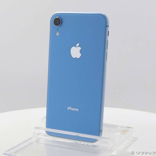 品〕 iPhoneXR 128GB ブルー MT0U2J／A SIMフリー【305】 オフィシャル
