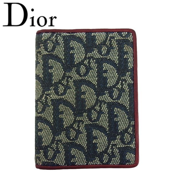 Dior ケース ネイビー ベージュ Christian Dior ディオール カードケース ネイビー/ベージュ 【公式通販】