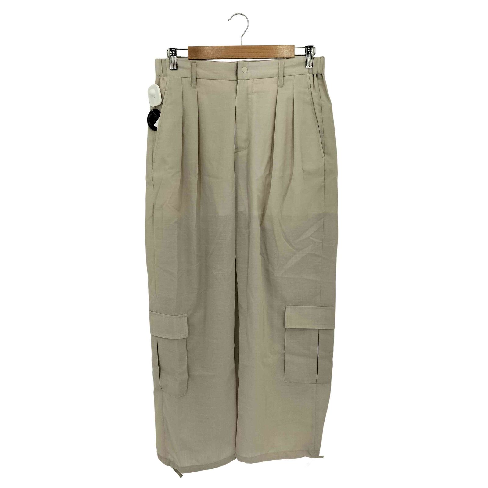 ユーズドフルギ 古着 IRENISA TWO TUCKS WIDE CARGO PANTS ツータック ワイドカーゴパンツ メンズ 3
