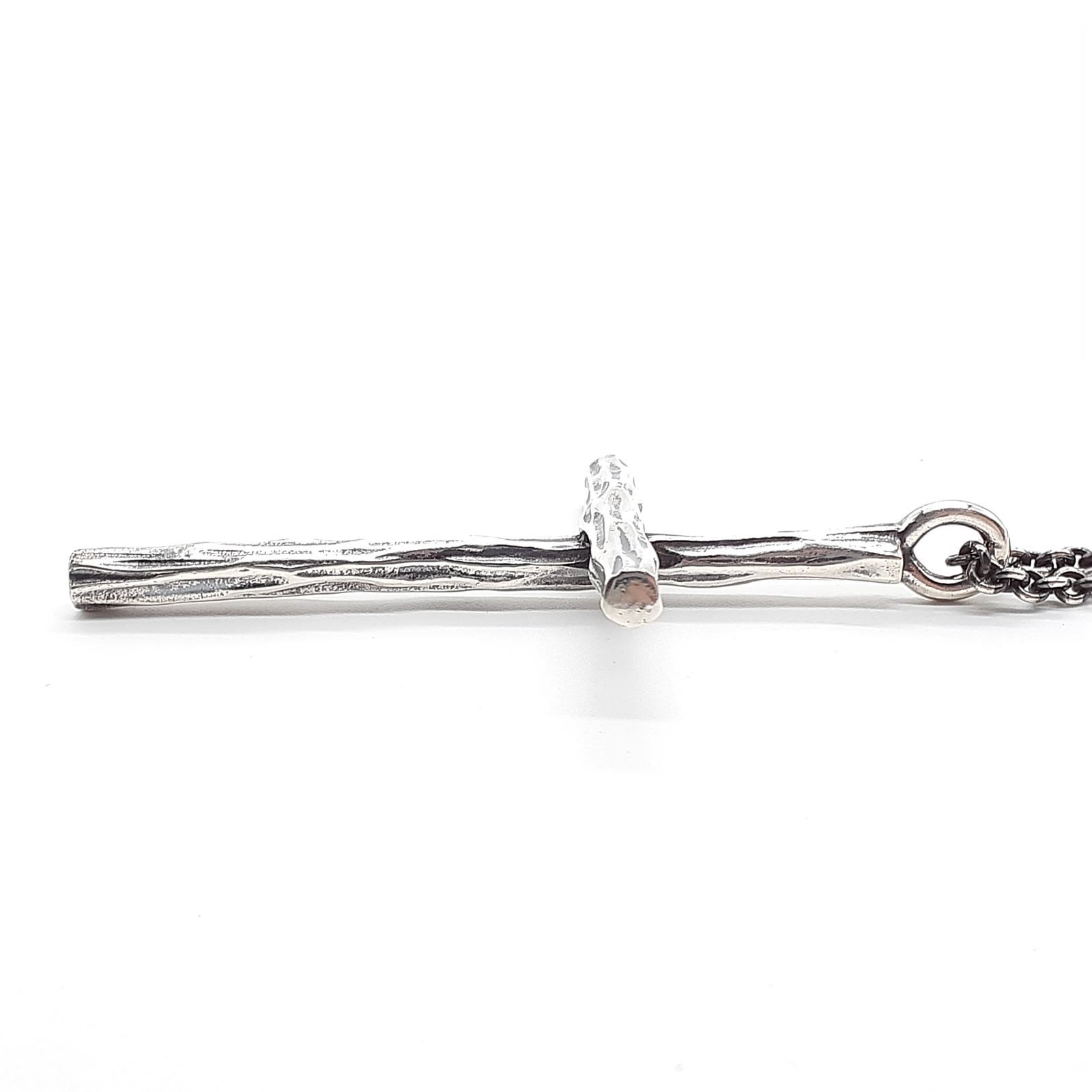 GARNI ガルニ ネックレス ペンダント ラージウッドクロス SILVER 925