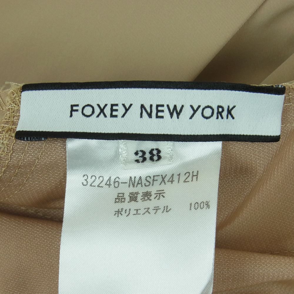 FOXEY フォクシー 32246-NASFX412H NEWYORK ニューヨーク タック  