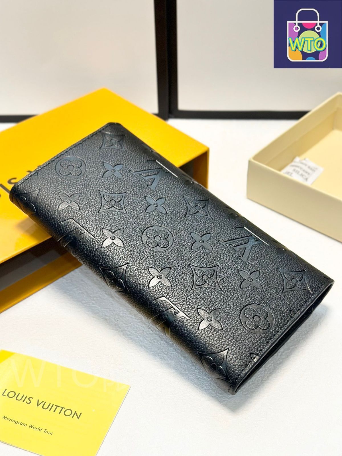 LVルイ・ヴィトン/財布16個クレジットカードスロット-ジッパー付き