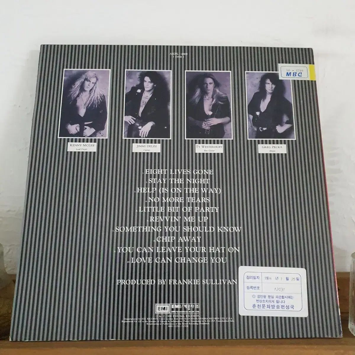 ジュリエット JULLIET LP 1990 ライセンス