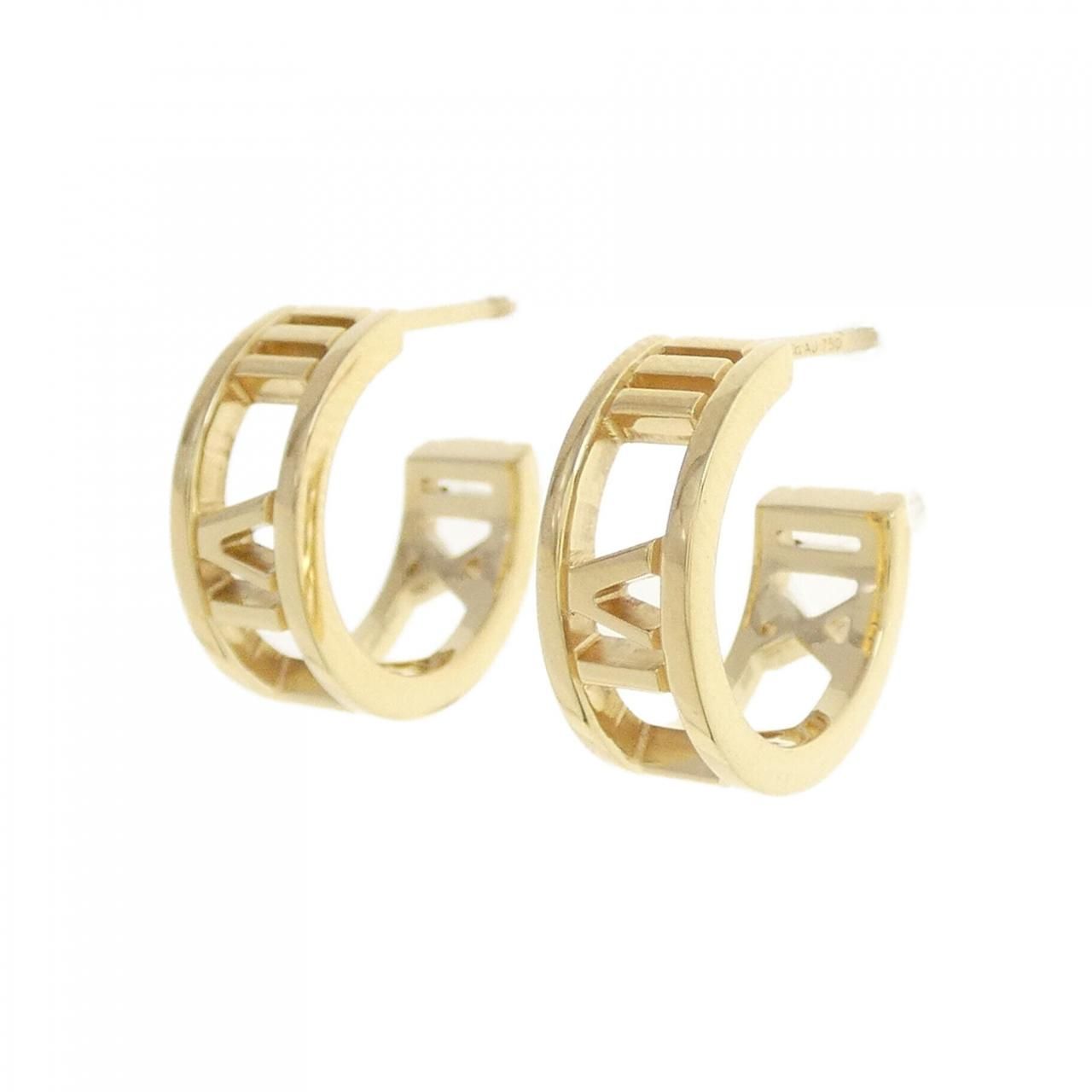 ティファニー アトラス ミニ ピアス 磨き済 ティファニー オープン