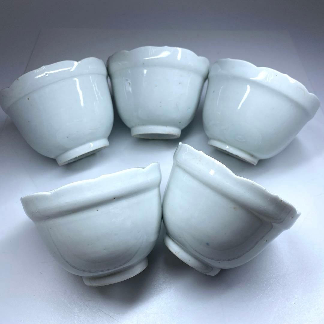 古伊万里　染付蕎麦猪口5客　口径約10㎝　東Y6-1115③ 古伊万里 染付蕎麦猪口5客 口径約10㎝ 東Y6-1115③ - メルカリ