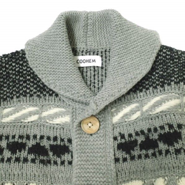 Coohem(コーヘン) SHETLAND COWICHAN ニットカウチン