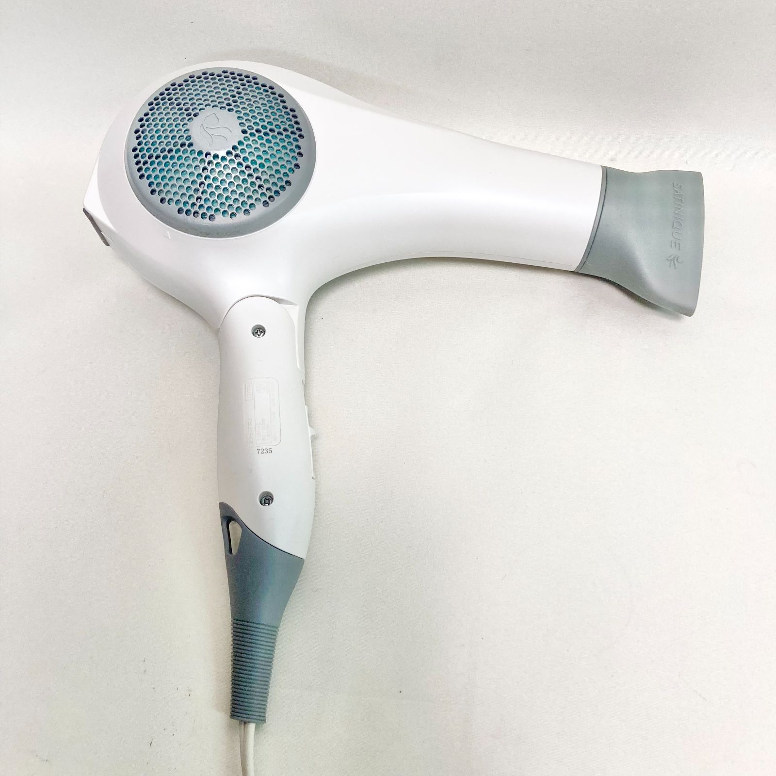 SATINIQUE ヘアドライヤー ホワイト・グレー