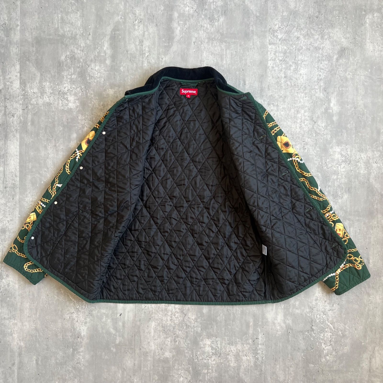 Supreme シュプリーム 20aw チェーンリンク キルティングジャケット 