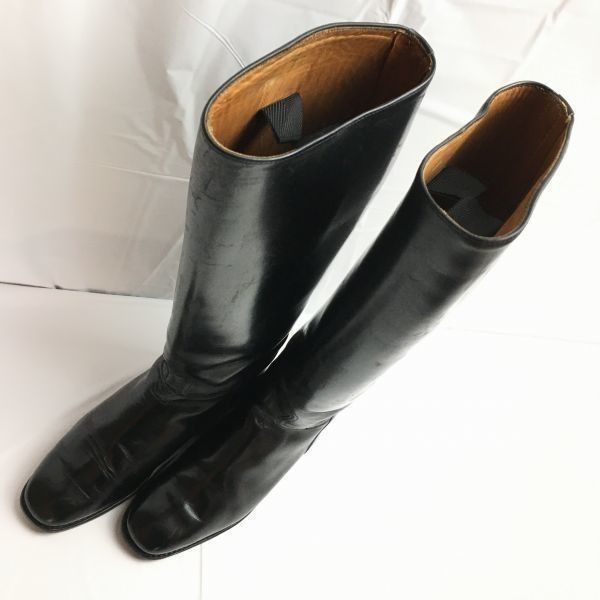 試着交換OK！オールレザー CAVALLOカバロ 乗馬ブーツ size38 23.5-24.0 