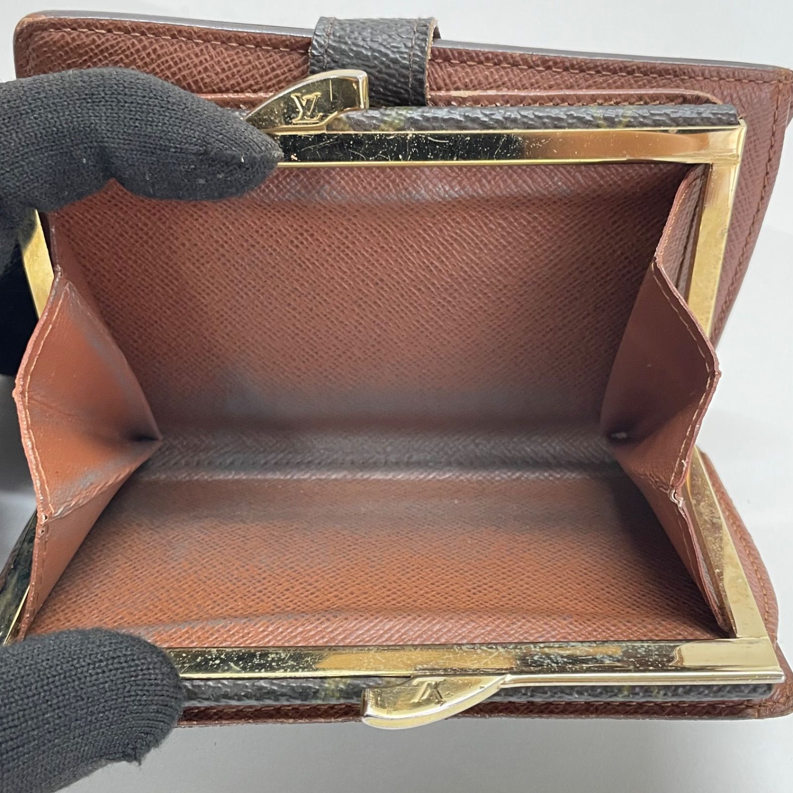 1989 LOUIS VUITTON ルイヴィトン モノグラム ヴィエノワ 折り