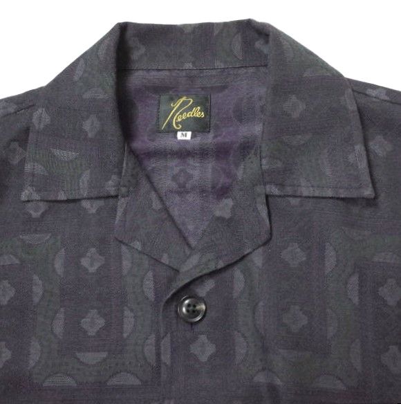 Needles 23SS エスニックジャガード カバナシャツ MR093 Needles 23SS エスニックジャガード カバナシャツ MR093
