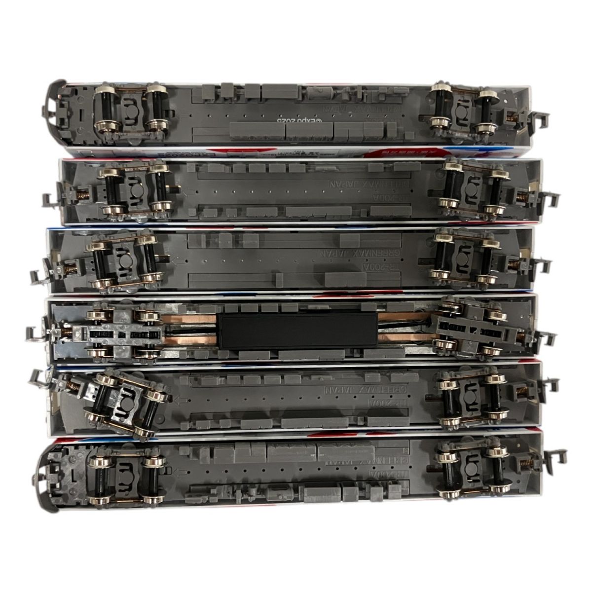 グリーンマックス 近鉄5820系5両+近鉄9728号車 万博ラッピング1両セット Nゲージ GreenMax 50801 近鉄5820系（大阪線 大阪・関西万博
