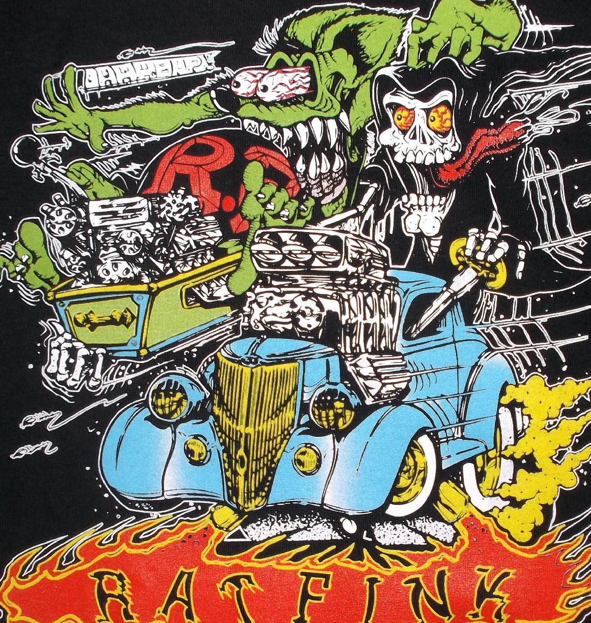 エド・ロス Rat Fink カスタムカー 完成品ラット•フィンク エド・ロス
