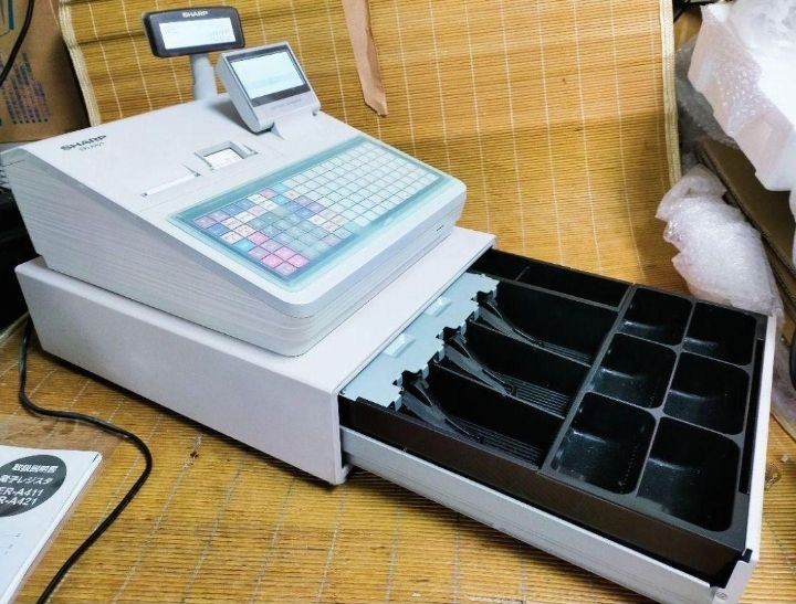 正規品フル設定無料シャープ最上位インボイスレジスターER-A411　411111 ER-A411 インボイス・軽減税率に対応するための設定方法｜法人の
